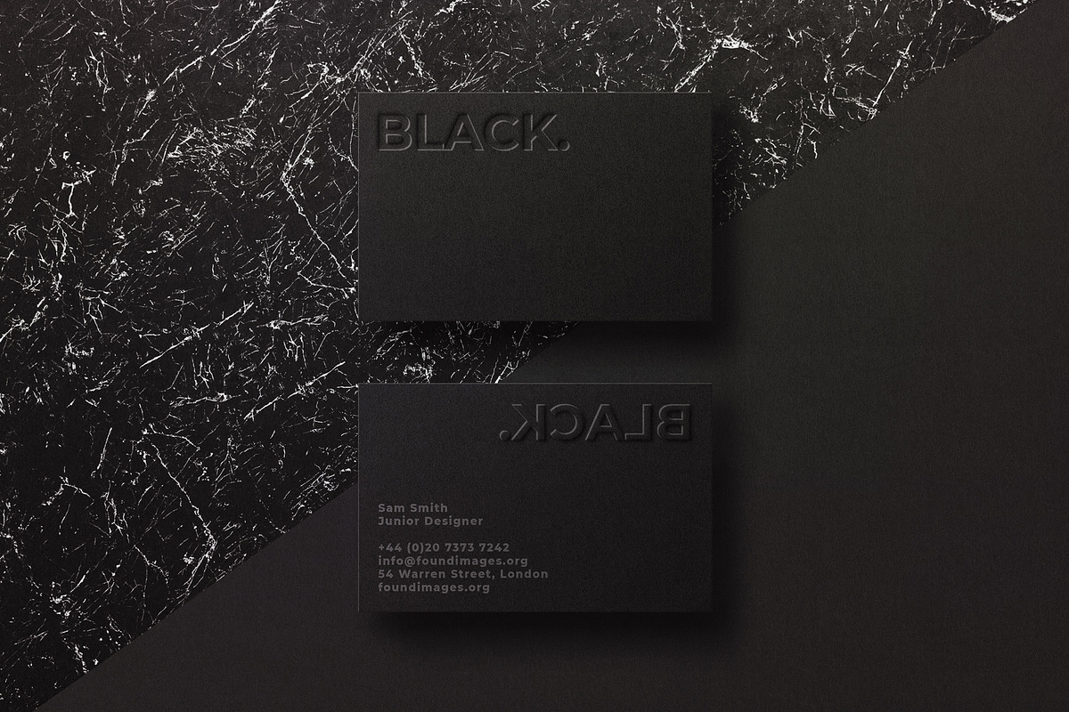 Business card Template & Mock-up, a Business Card Template by PrintPixel (Photo 3 of 9)