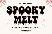 Spooky Melt Font, a Blackletter Font by Meow Creation (Thumbnail 1 of 9)