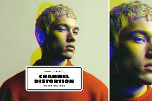 Channel Distortion Photo Effect, a Layer Style Add-On by Design Squad