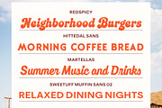 Retro Food Branding - Font Bundle, a Script Font by Edignwn Type (Thumbnail 7 of 12)