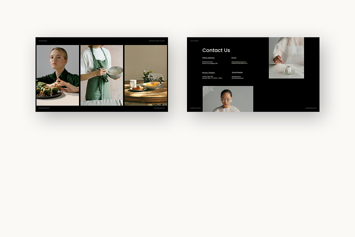 Koda : F&B Business Keynote, a Presentation Template by Punkl Camp (Photo 16 of 16)