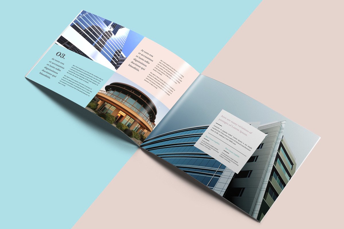 Modern Architecture Brochure A4 & A5, a Brochure Template by Pro-Gh (Photo 2 of 12)