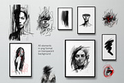 Drawing art: strokes, scribble, line, an Object Graphic by YuHusar (Thumbnail 3 of 16)