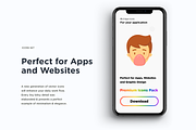 Coronavirus | 16 Flat Icons Set, an Icon by Alex Blogoodf (Thumbnail 7 of 12)