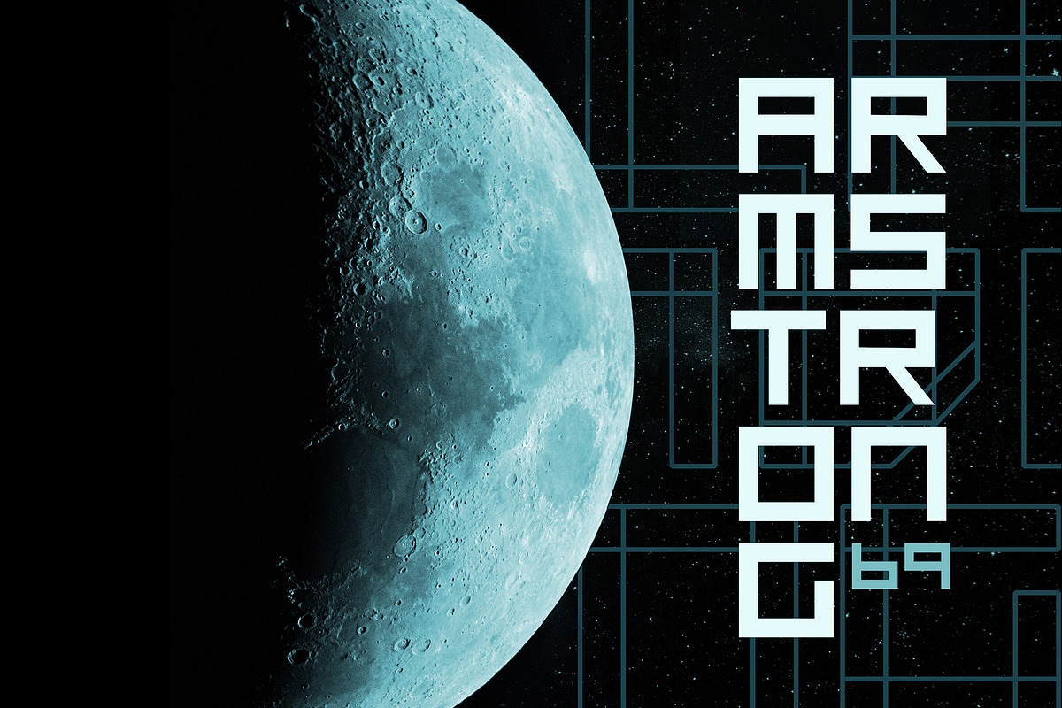 Arkitekt typeface, five fonts preview 4