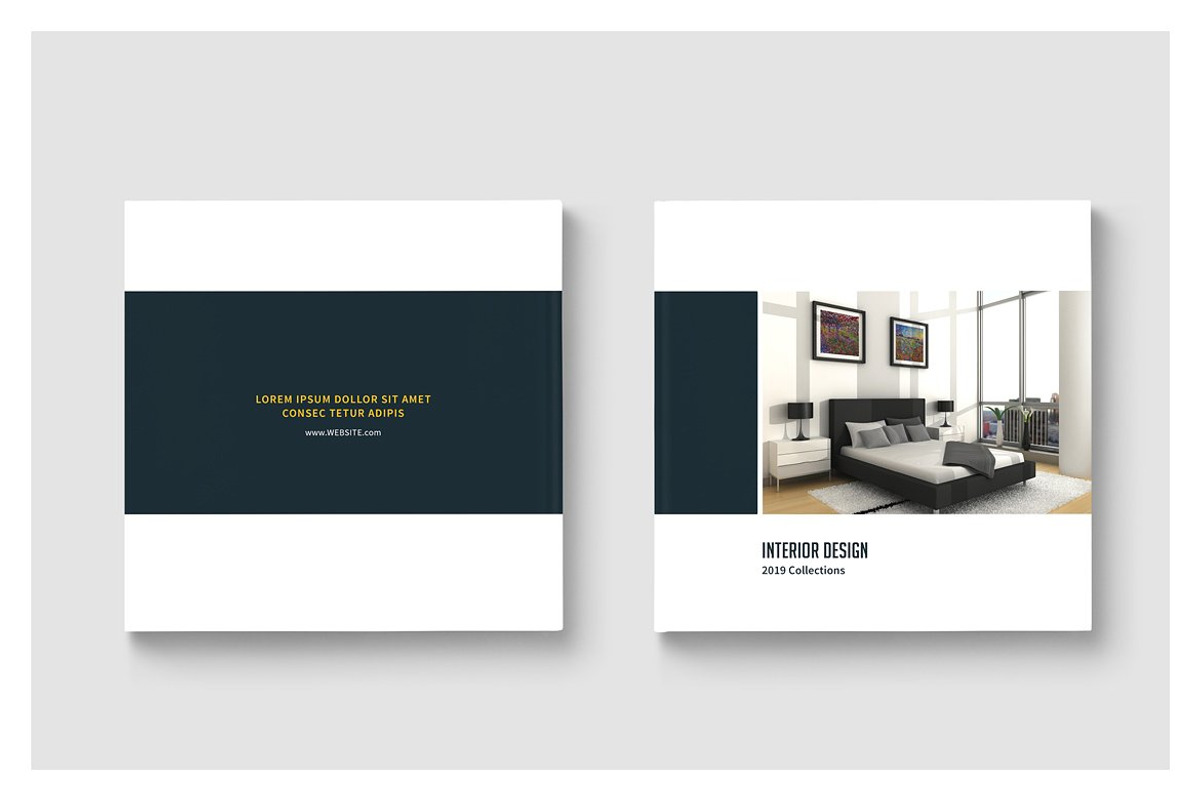 PSD - Square Interior Brochure, a Brochure Template by adekfotografia (Photo 2 of 15)