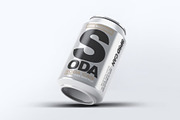 Soda Can Mock-Up, a Product Mockup by DesignRushMarket (Thumbnail 8 of 8)