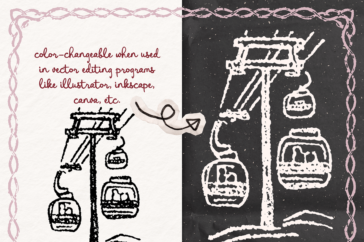 Ski Trip Clipart, Apres Ski Set, a Seasonal Illustration by The October Creative (Photo 2 of 6)