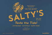 Abodio - A Hand-Painted Font, a Sans Serif Font by Komet & Flicker (Thumbnail 3 of 15)