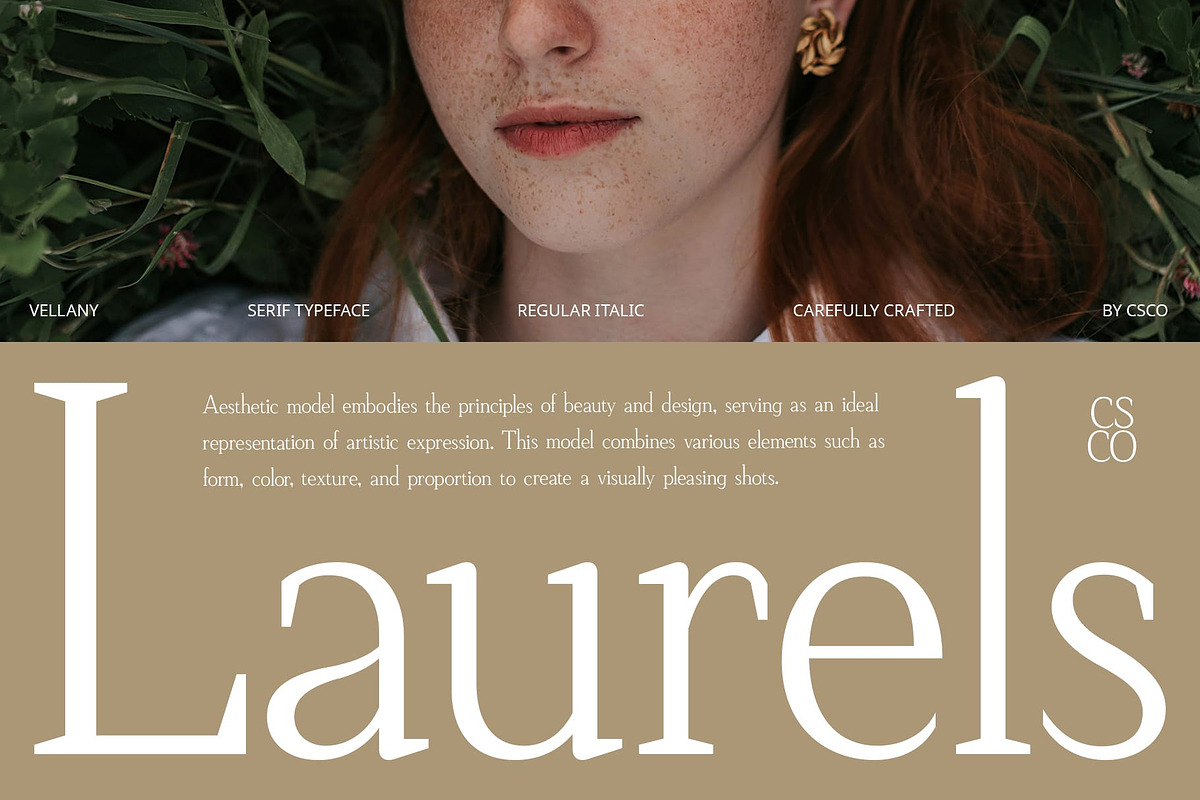 Vellany – Serif Typeface, a Serif Font by Craft Supply Co. (Photo 2 of 8)
