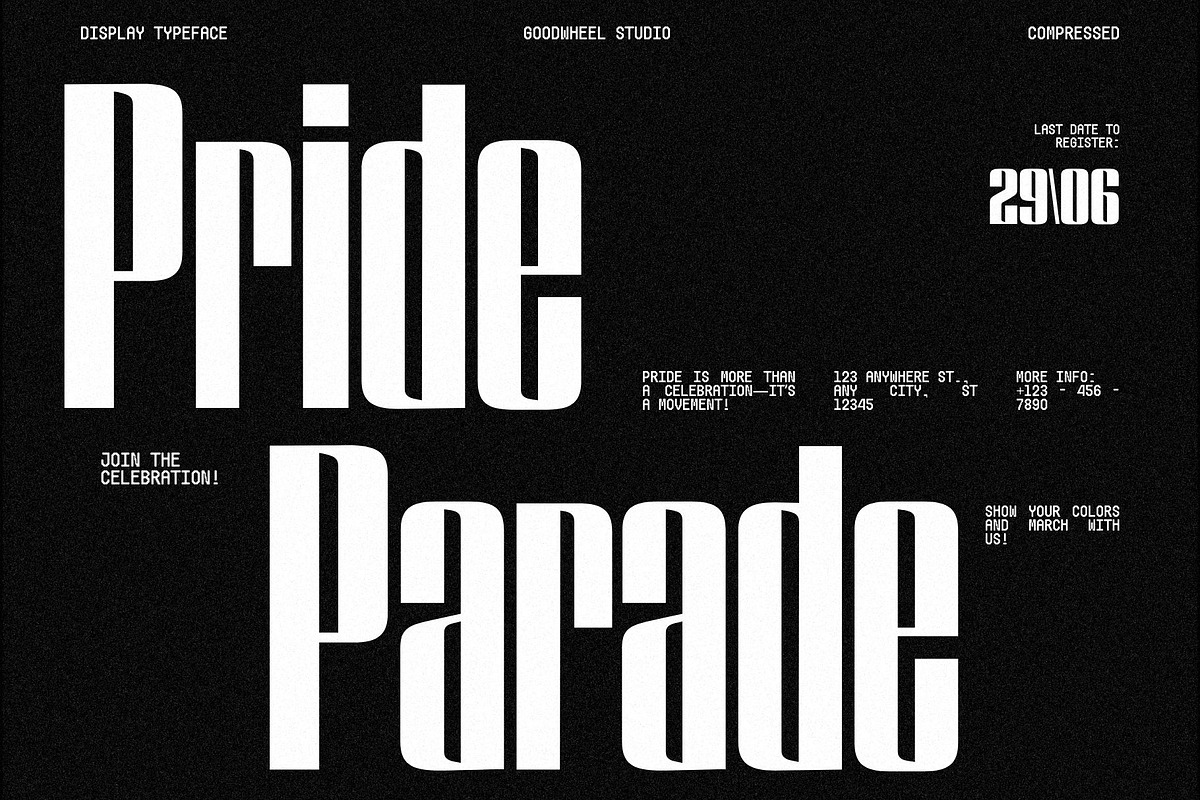 GW Lazor Font Family, a Sans Serif Font by Goodwheel Studio (Photo 5 of 14)