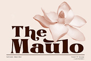 The Maulo, a Serif Font by Khoir (Thumbnail 1 of 10)