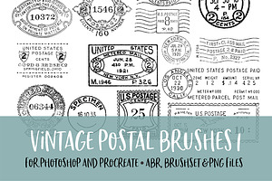 Postal Brushes For PS/PRO