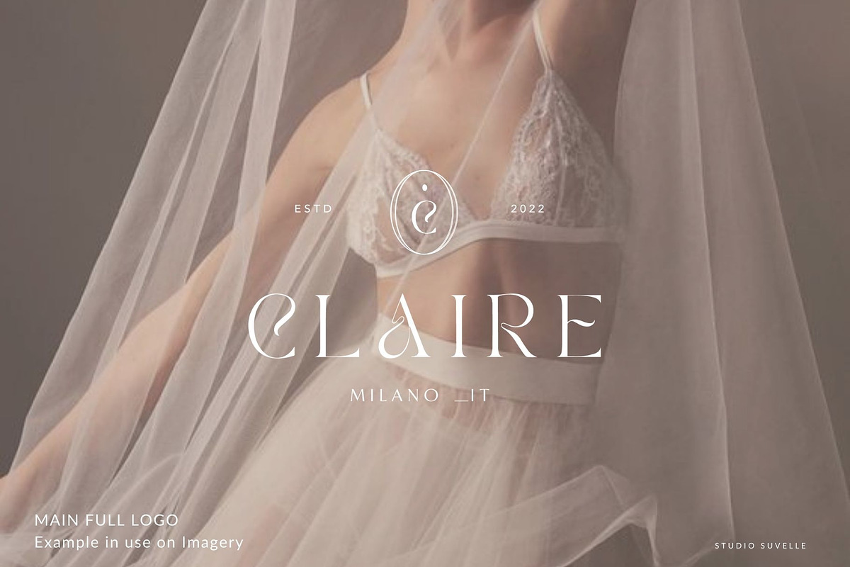 CLAIRE Logo Kit, a Branding & Logo Template by Studio Suvelle (Photo 2 of 18)