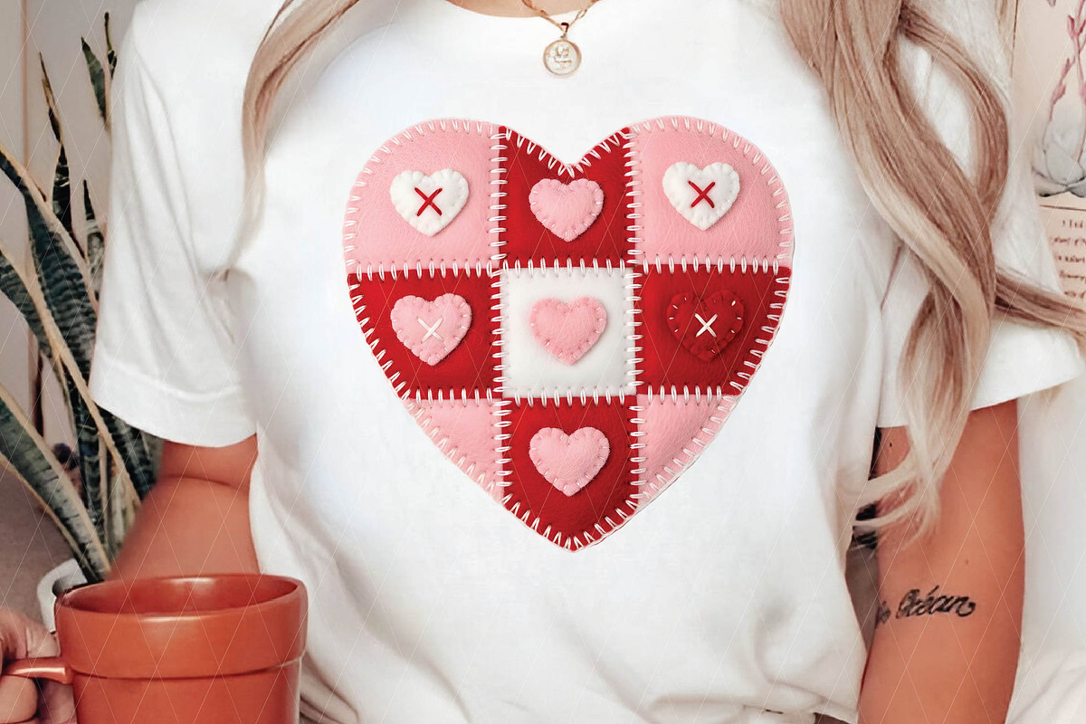 Latch Hook Patchwork Valentine Heart, an Illustration by DreamPrint404 (Photo 3 of 8)