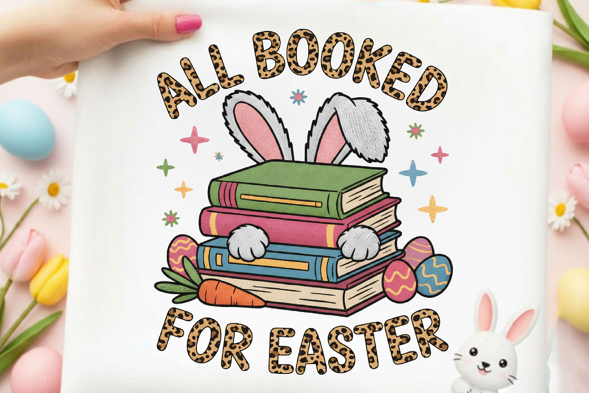 Easter Faux Yarn,All Booked for, an Illustration by Designking (Photo 1 of 6)
