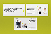 White Yellow Business Strategy PPT, a Presentation Template by graphicook (Thumbnail 5 of 5)