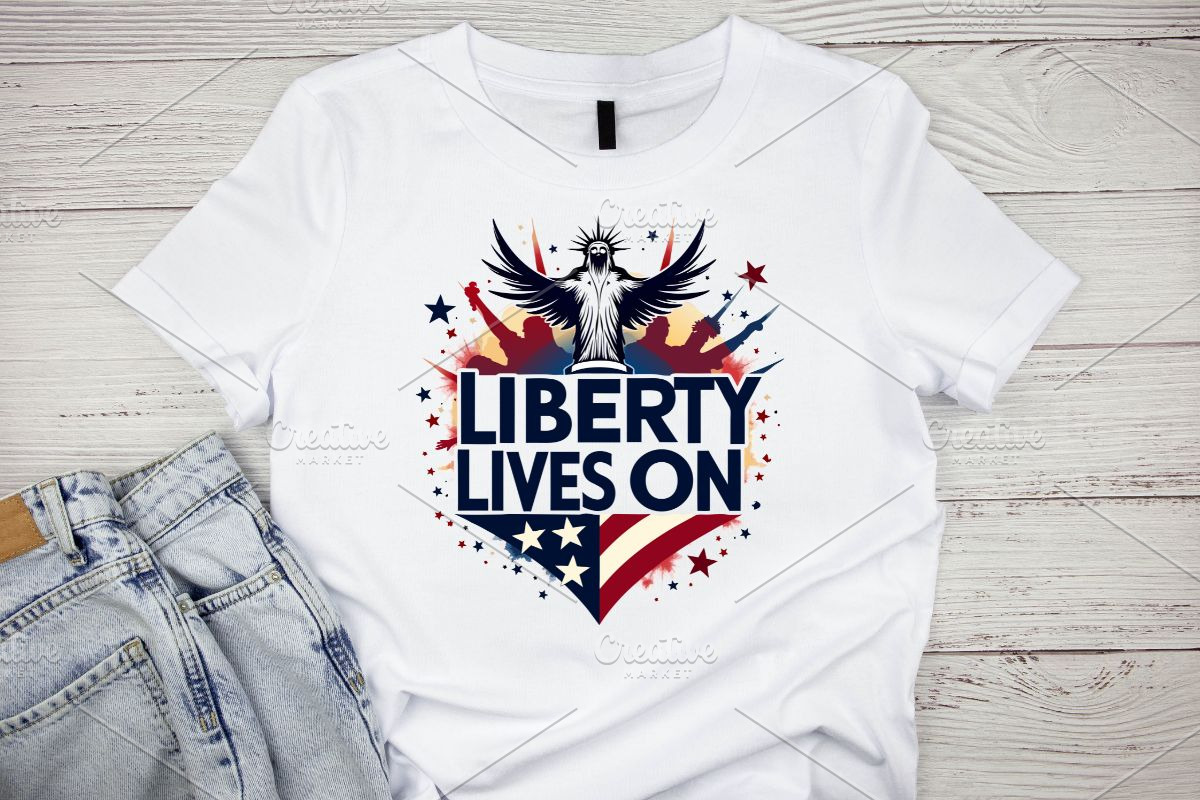 Liberty Lives on SVG, an Illustration by Awieee1 (Photo 2 of 4)