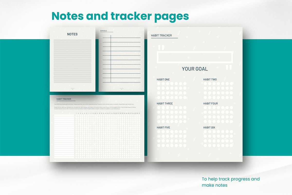 Healthy lifestyle workbook template, a Magazine Template by Handy Template (Photo 19 of 24)