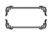 Classic Border Frame SVG Bundle, an Illustration by yasushie (Thumbnail 4 of 28)