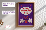 Cute Valentine Wall Art Prints, a Decorative Illustration by Decor Lines (Thumbnail 3 of 5)