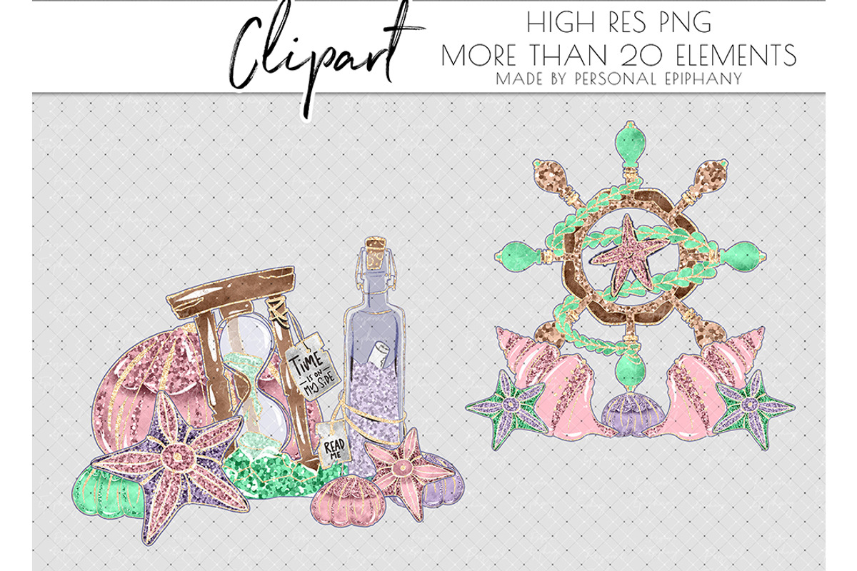 Mermaid clipart, under water sea, an Illustration by Personal Epiphany (Photo 5 of 6)