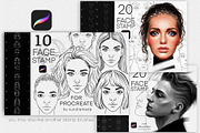 Floral Headband Stamps for Procreate, a Brush Add-On by sundrameda (Thumbnail 5 of 7)