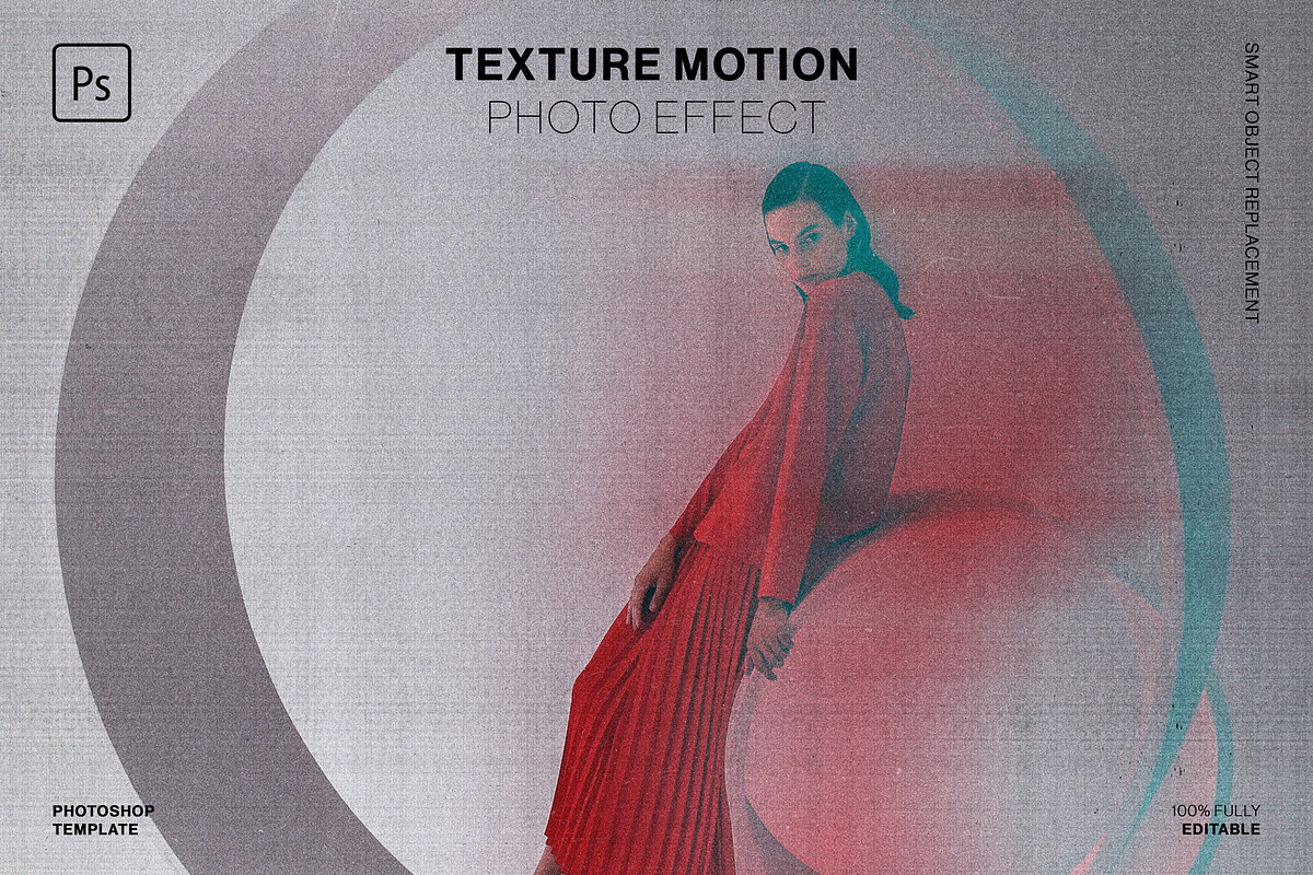 Texture Motion Blurred Effect, a Layer Style Add-On by GlowGrid (Photo 1 of 5)