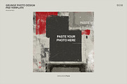 Grunge Photo Design PSD Template, a Layer Style Add-On by iHemalaya (Thumbnail 2 of 3)