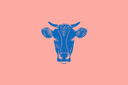Vector Bovine Graphics, an Animal Illustration by Dorey Kronick Art&Design (Thumbnail 10 of 19)