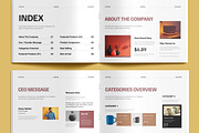 clean corporate product catalogue, a Brochure Template by MightyDesign (Thumbnail 3 of 8)
