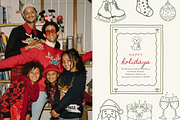 Christmas Frames Whimsy Set, a Seasonal Illustration by digital.incubator.yum (Thumbnail 7 of 18)