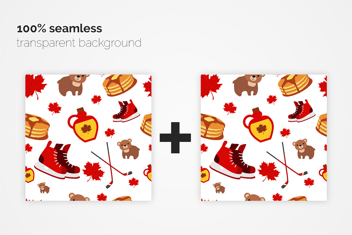 Country Symbols Seamless Patterns, a Pattern Graphic by 3Y_Design (Photo 3 of 6)