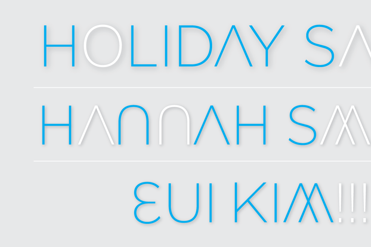 Smythe Sans preview 5