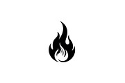 Abstract Fire Flame Silhouette, an Illustration by Designer_Momina (Thumbnail 8 of 8)