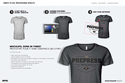 Men's Ghosted T-Shirt Mockups, a Shirt Mockup by PrePress Toolkit (Thumbnail 3 of 7)