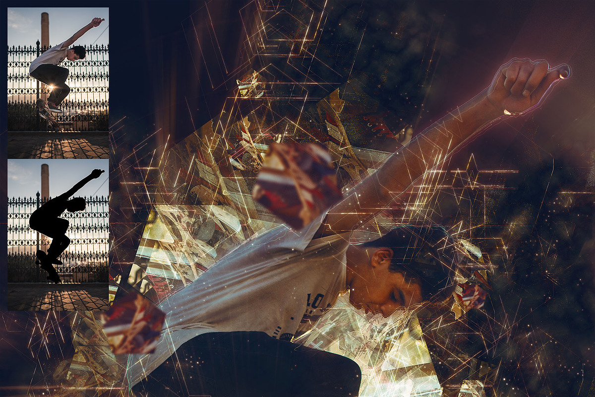 Tesseract Photoshop Action, an Action Add-On by AndriyFM (Photo 8 of 15)