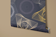 Muted Abstract Shapes Pattern, a Wallpaper Graphic by Bloomart Studio (Thumbnail 5 of 6)