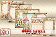 Spring Easter-2 junk journal Kit, a Person Illustration by CraftArtStory (Thumbnail 3 of 6)