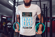 Sport T-Shirt Mock-Up, a Shirt Mockup by Freeman Studio (Thumbnail 8 of 14)
