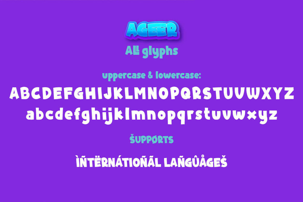 Agerr, a Sans Serif Font by twinstd (Photo 11 of 13)