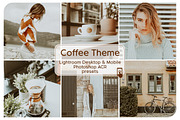 Coffee Theme Lightroom Presets, a Preset Add-On by HappyNews (Thumbnail 1 of 8)