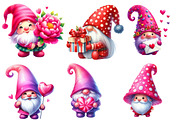 Valentine Gnomes Clipart, an Icon by Designworld (Thumbnail 3 of 3)