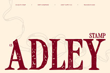CS Adley Stamp