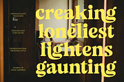 Volkgen Bold Modern Display Serif, a Serif Font by timelesstype.co (Thumbnail 11 of 15)