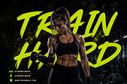 Raves Dynamic Sports Brush Font, a Handwritten Font by Serbaneka Studio (Thumbnail 2 of 7)