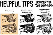Rough Sketch Photoshop Action, an Action Add-On by Heather Green Designs (Thumbnail 10 of 10)