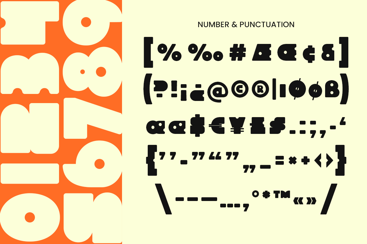 Bravco - Unique Bold Logo Food Font, a Handwritten Font by Sensatype (Photo 11 of 12)