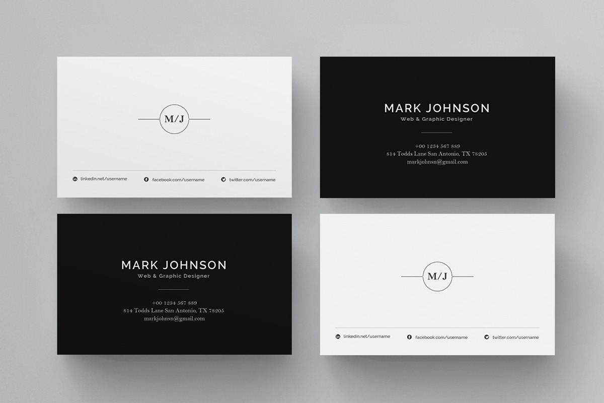 Clean Business Card, a Business Card Template by ThemeDevisers (Photo 1 of 4)