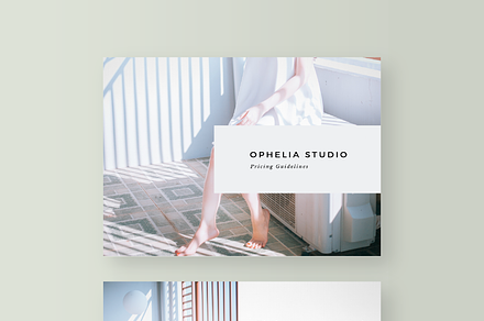 Modern Pricing Canva Template